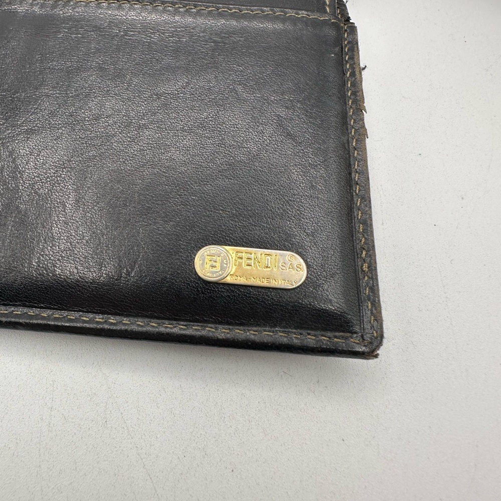 Fendi 2 PC Tri fold with slim bi fold Wallet - Picture 9 of 12